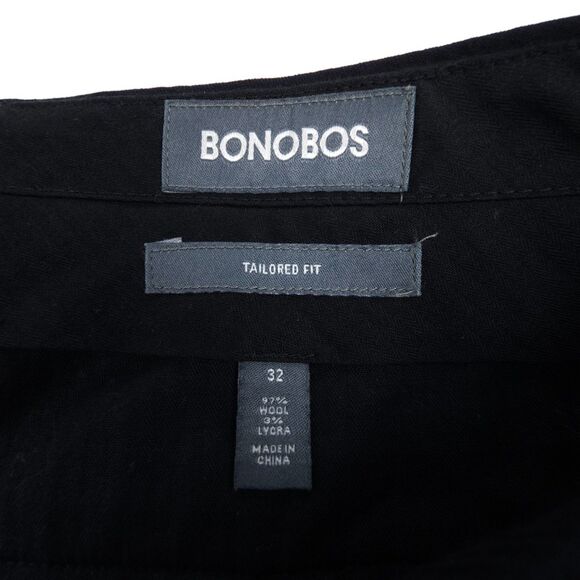 NEW Bonobos Jetsetter Tailored Wool Dress Pant Suit Trouser 32x30 Navy Old Money - Picture 2 of 8